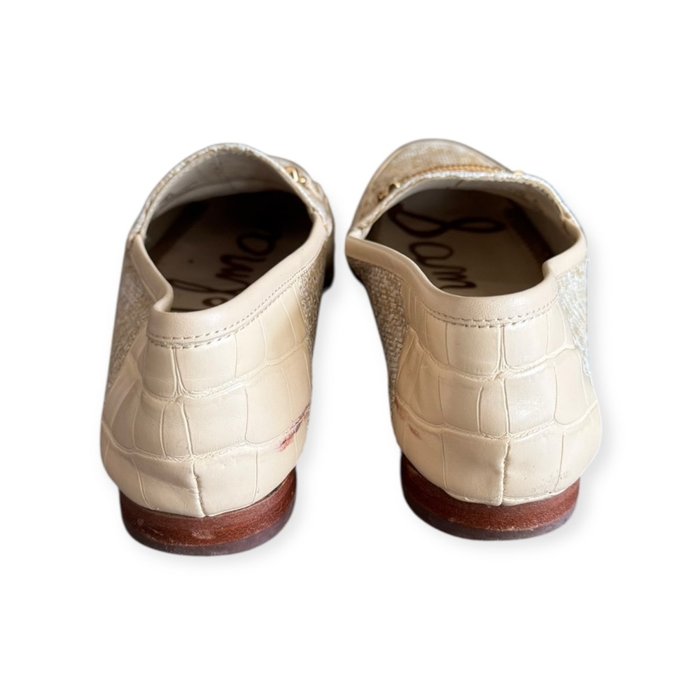 Sam Edelman beige slip on flats loafers shoes 6.5 - Picture 7 of 11